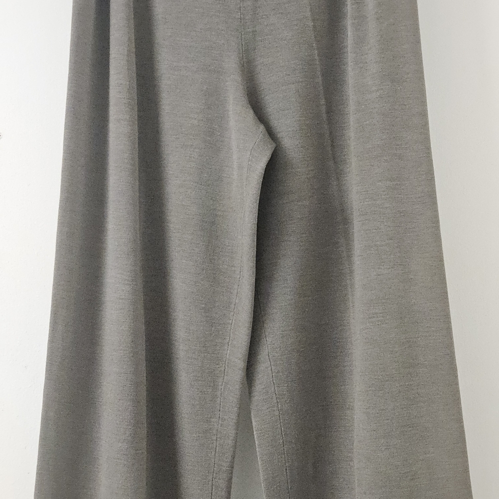 EILEEN FISHER SILK BLEND  KNIT PANTS WOMEN'S SIZE LARGE - Picture 5 of 9